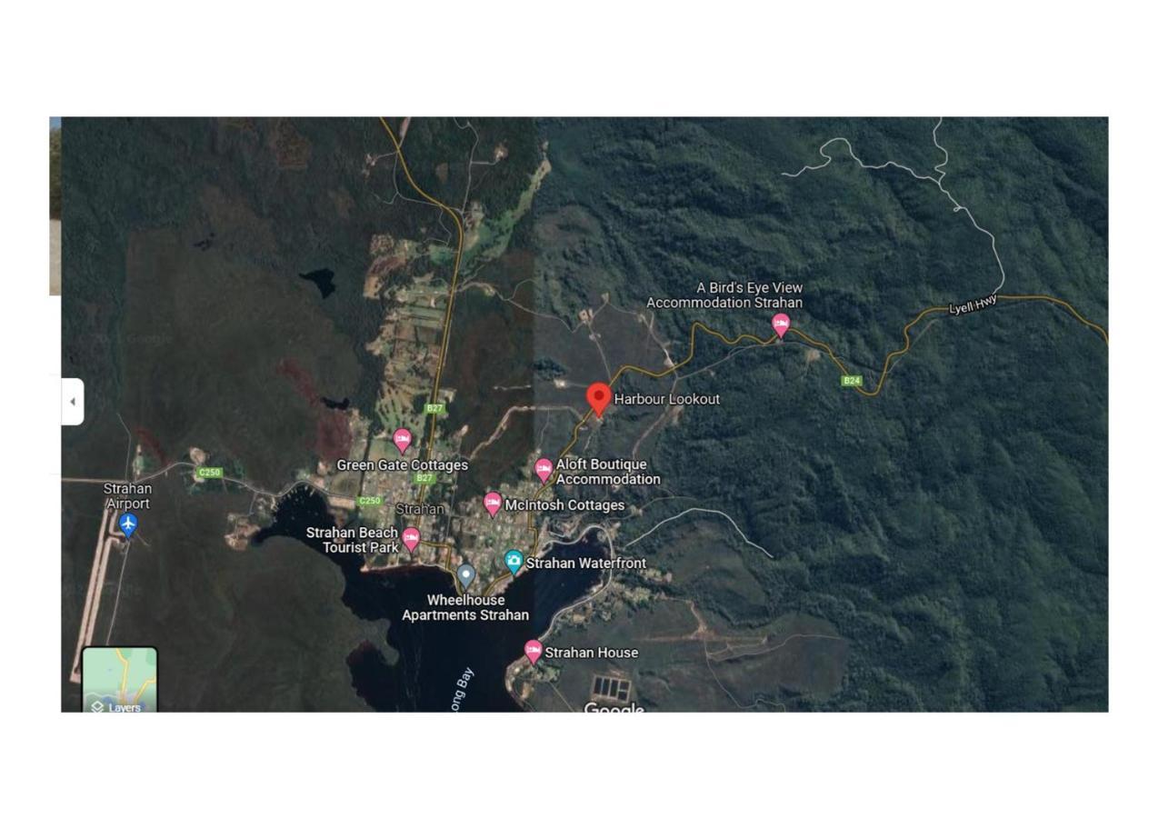 Villa Harbour Lookout Strahan Esterno foto